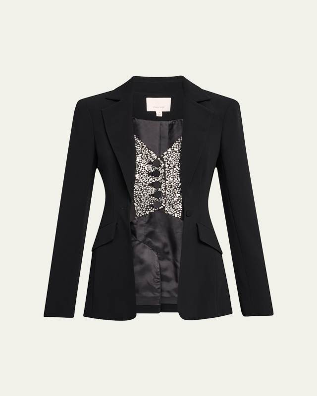 Cynthia Blazer with Crystal Bodice
